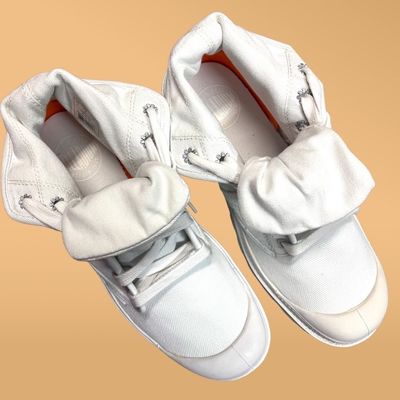 💥HP💥 NWOT Palladium PAMPA high top sneakers in white. Size men’s 8 👟 - Picture 9 of 14